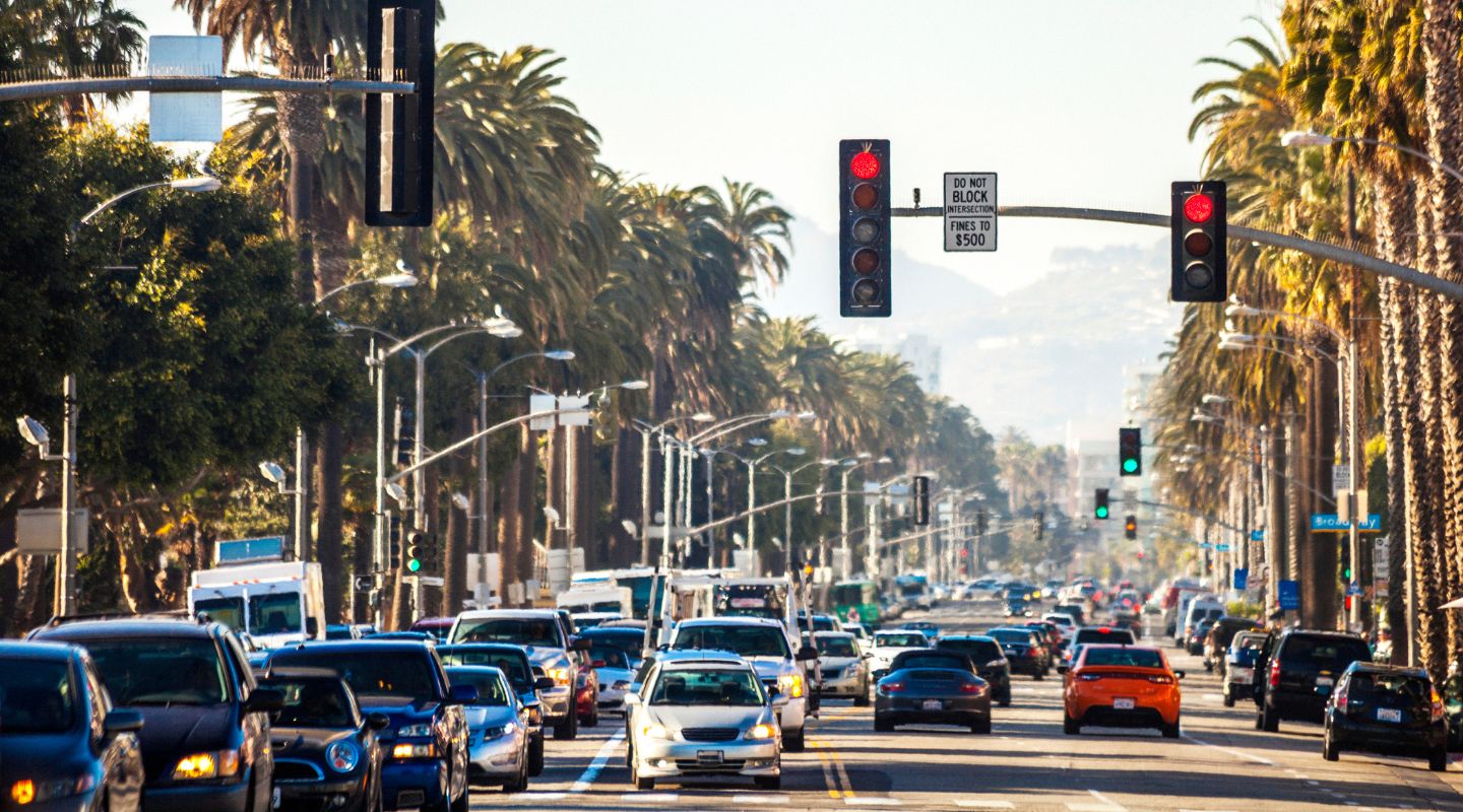 traffic in santa monica